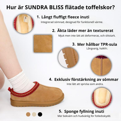Sundra Bliss™ Flätade Toffelskor - Komfort och Tidlös Stil för Varje Steg